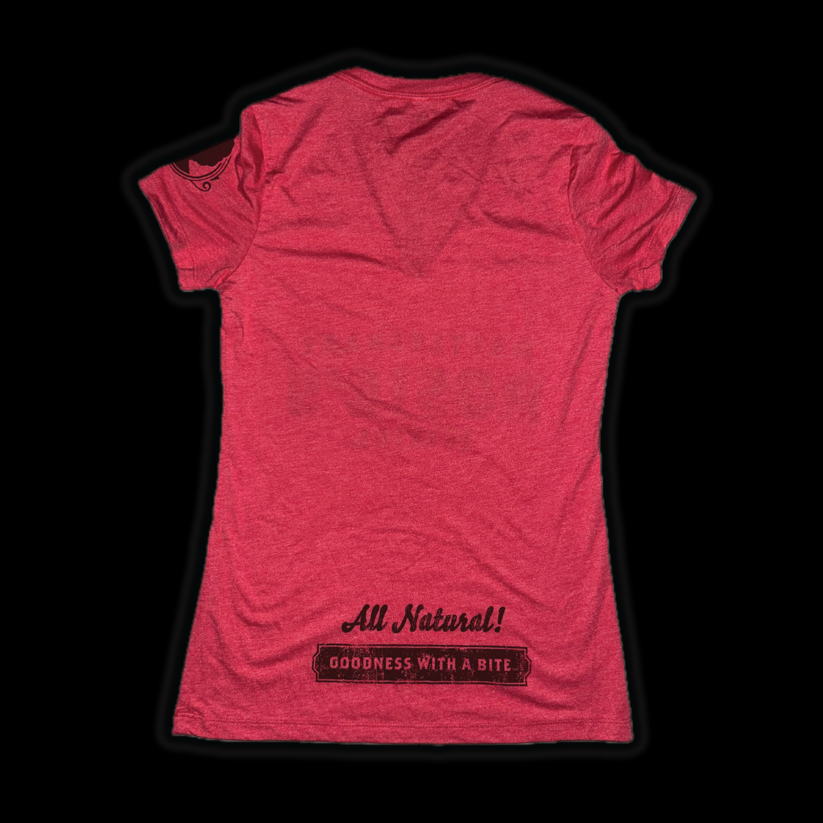 Rattlesnake Rosie's Red V-Neck