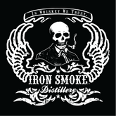 Iron Smoke Square Sticker