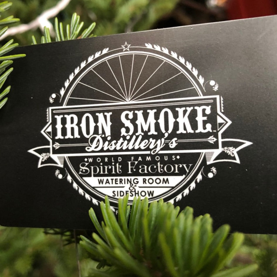 Tasting Room Gift Card (for use at Iron Smoke Distillery)